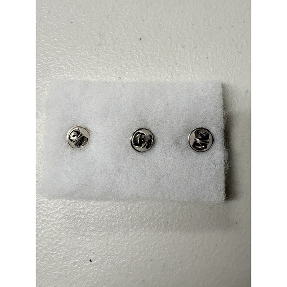 VINTAGE JEWELRYJJ JONETTE CAT KITTEN SPEAK SEE HEAR NO EVIL PEWTER PIN LOT - Picture 2 of 3